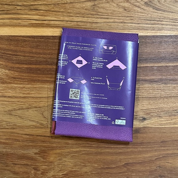 Tatcha Empty Refillable + Mini Serum Jars + Holiday gift box and Furoshiki Wrap - Picture 6 of 16